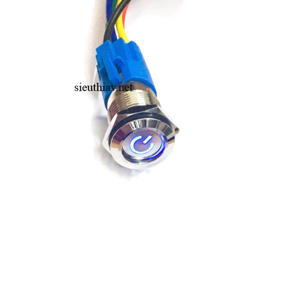 Công tắc đèn led đường kính 16mm led 220V AC220V 3A(CT11)
