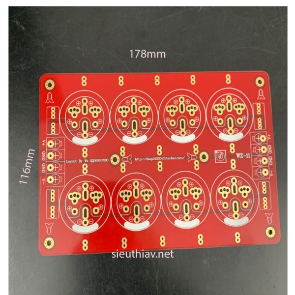 PCB nguồn 8 tụ (PCB62)