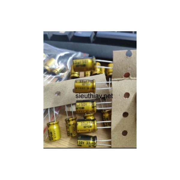 Tụ Nichicon Fine Gold 33uf 50V (N165)